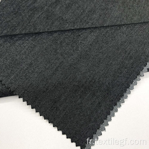 Tissu de polyester de coton denim